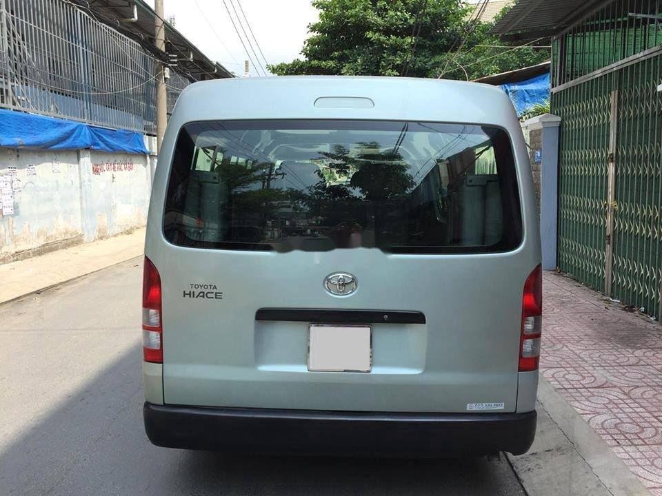 Toyota Hiace   2008 - Cần bán lại xe Toyota Hiace sản xuất 2008, màu bạc số sàn 