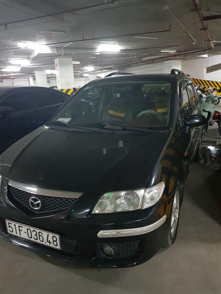 Mazda Premacy 2003 - Cần bán Mazda Premacy đời 2003, màu đen chính chủ, 165tr