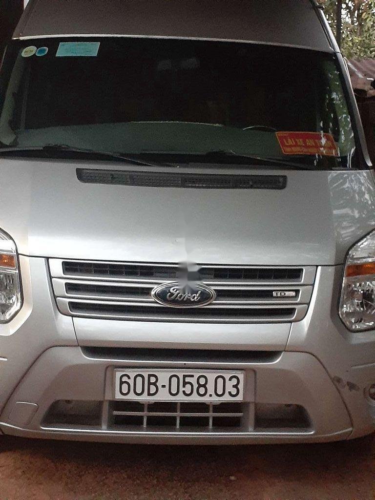 Ford Transit   2014 - Bán ô tô Ford Transit sản xuất 2014, màu bạc, giá tốt