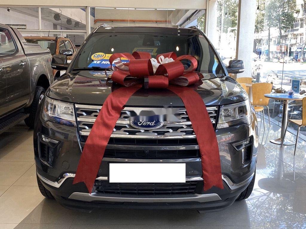 Ford Explorer 2018 - Cần bán gấp Ford Explorer năm 2018, màu xám, nhập khẩu