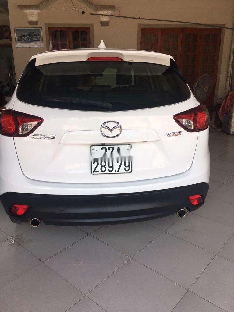 Mazda CX 5   2014 - Bán Mazda CX 5 năm sản xuất 2014, màu trắng, giá tốt