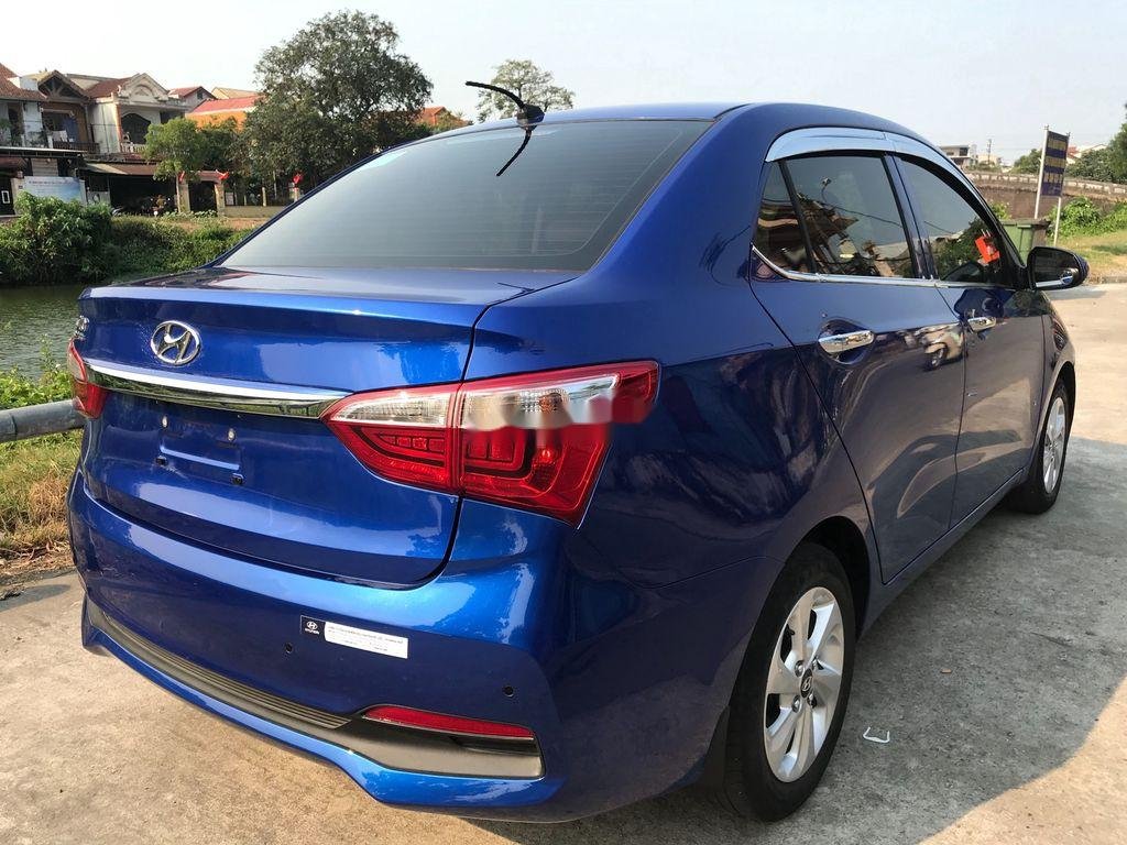 Hyundai Grand i10 2018 - Bán xe Hyundai Grand i10 sản xuất năm 2018, màu xanh lam, giá chỉ 360 triệu