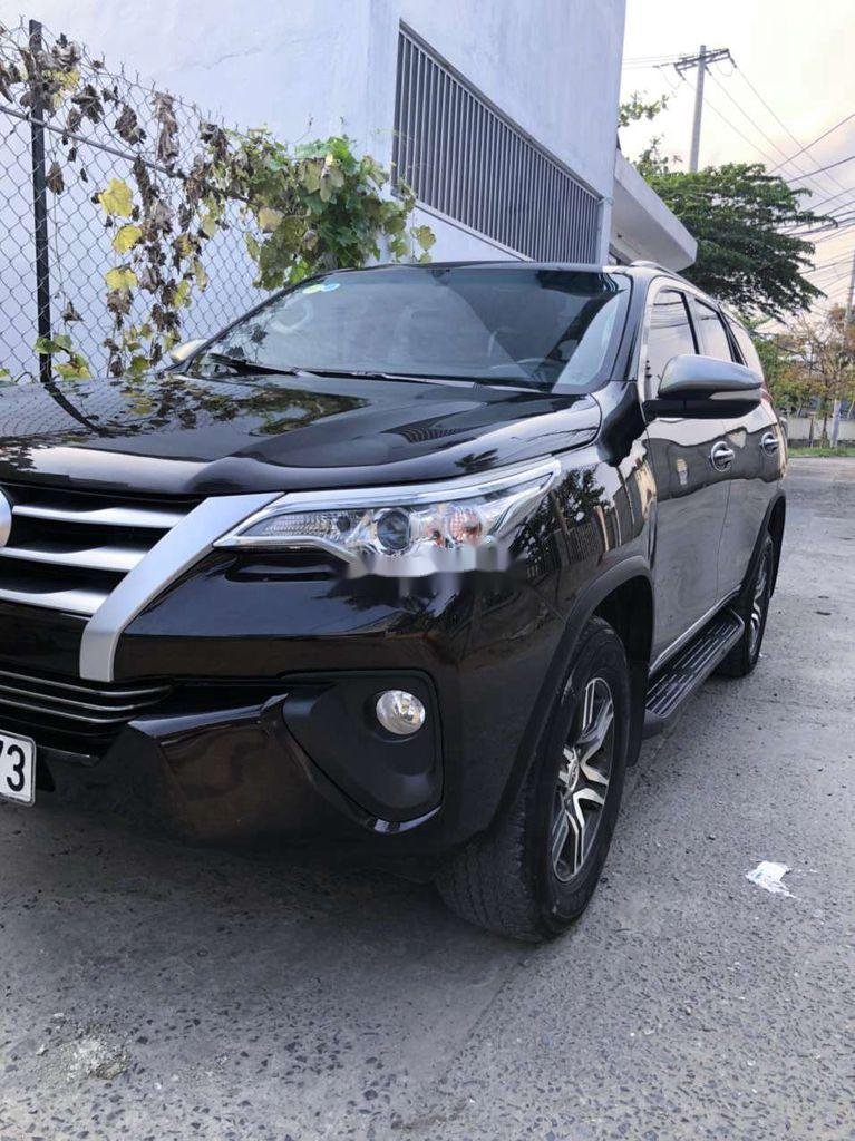 Toyota Fortuner   2017 - Bán Toyota Fortuner 2017, màu đen, nhập khẩu  