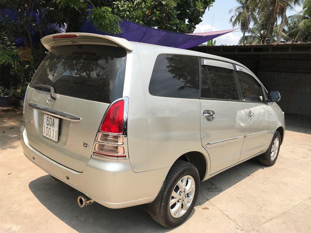 Toyota Innova  G   2008 - Bán ô tô Toyota Innova G đời 2008, màu bạc, 320 triệu