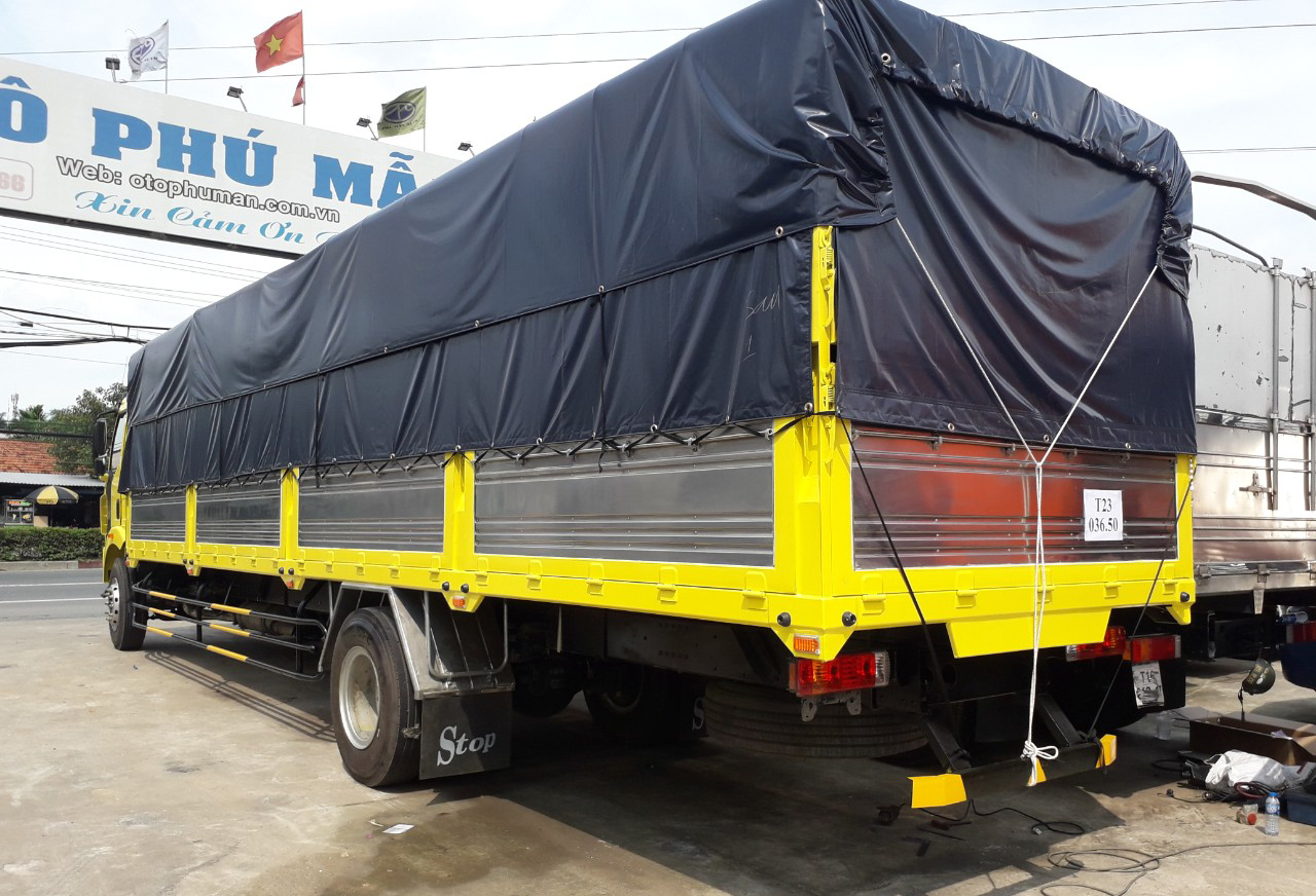 Howo La Dalat 2019 - Xe tải Faw 8 tấn năm 2019, màu vàng, nhập khẩu