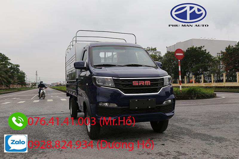 Cửu Long Simbirth SRM 2020 - Bán xe Dongben 1020D SRM năm 2020, màu xanh lam