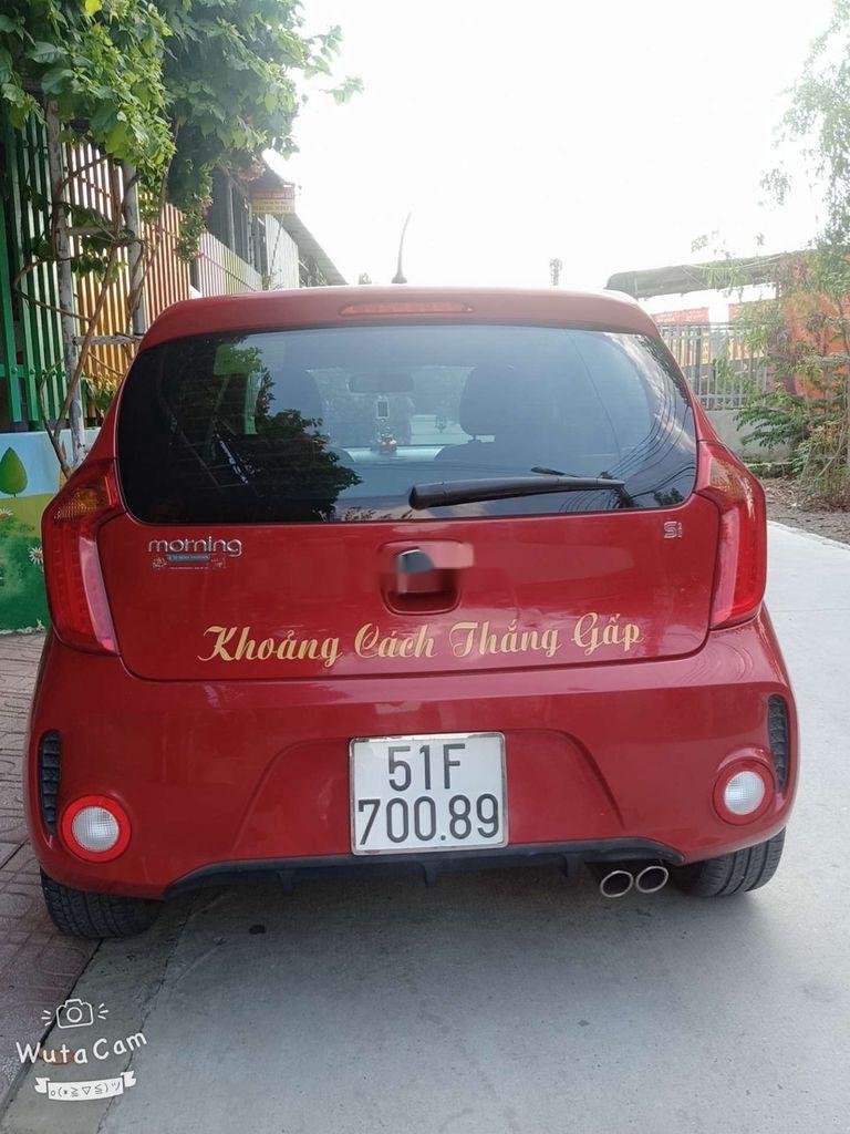 Kia Morning   2007 - Cần bán xe Kia Morning đời 2007, màu đỏ, giá tốt