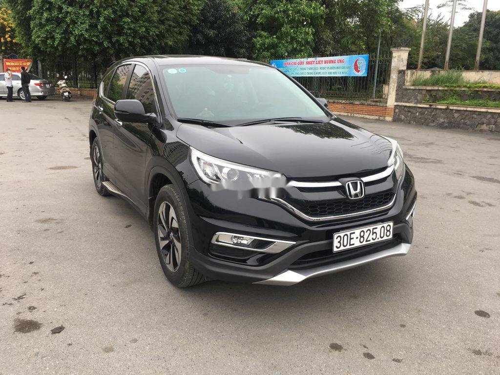 Honda CR V 2015 - Bán xe Honda CR V 2.4 năm sản xuất 2015, màu đen, giá chỉ 759 triệu