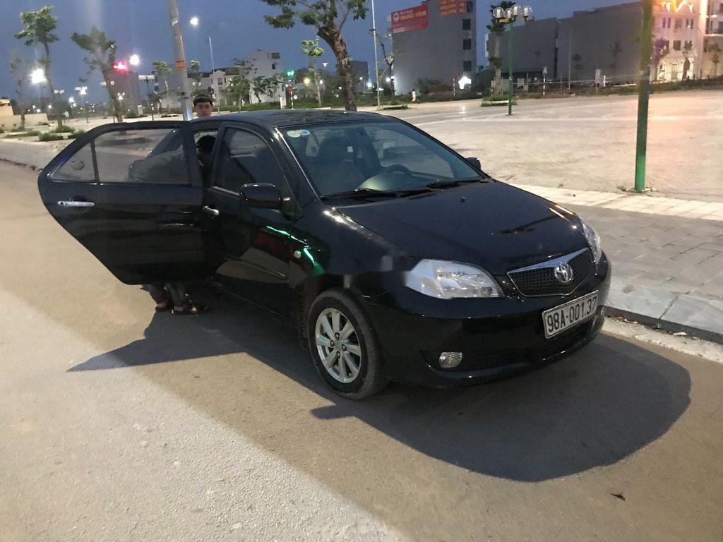 Toyota Vios   2007 - Bán ô tô Toyota Vios đời 2007, màu đen, nhập khẩu  