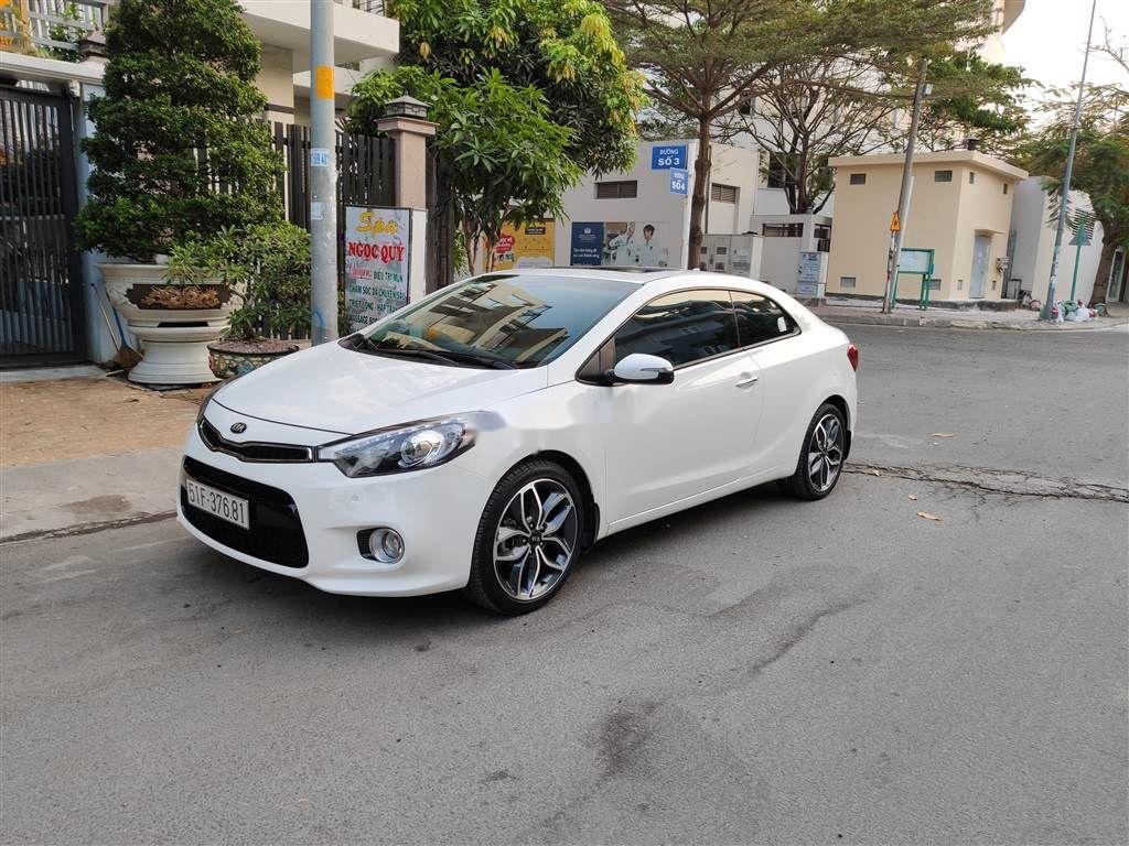 Kia Cerato   2014 - Cần bán gấp Kia Cerato Koup sản xuất 2014, màu trắng, nhập khẩu