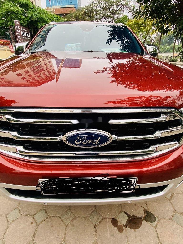 Ford Everest   2019 - Bán Ford Everest năm sản xuất 2019, màu đỏ, nhập khẩu nguyên chiếc chính chủ