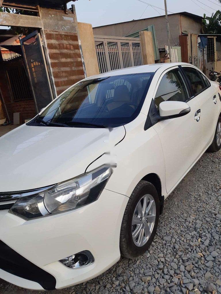 Toyota Vios   2014 - Bán Toyota Vios đời 2014, màu trắng giá cạnh tranh