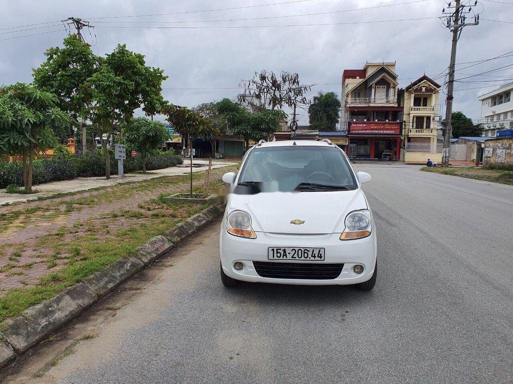 Chevrolet Spark   2009 - Bán Chevrolet Spark đời 2009, màu trắng, chính chủ