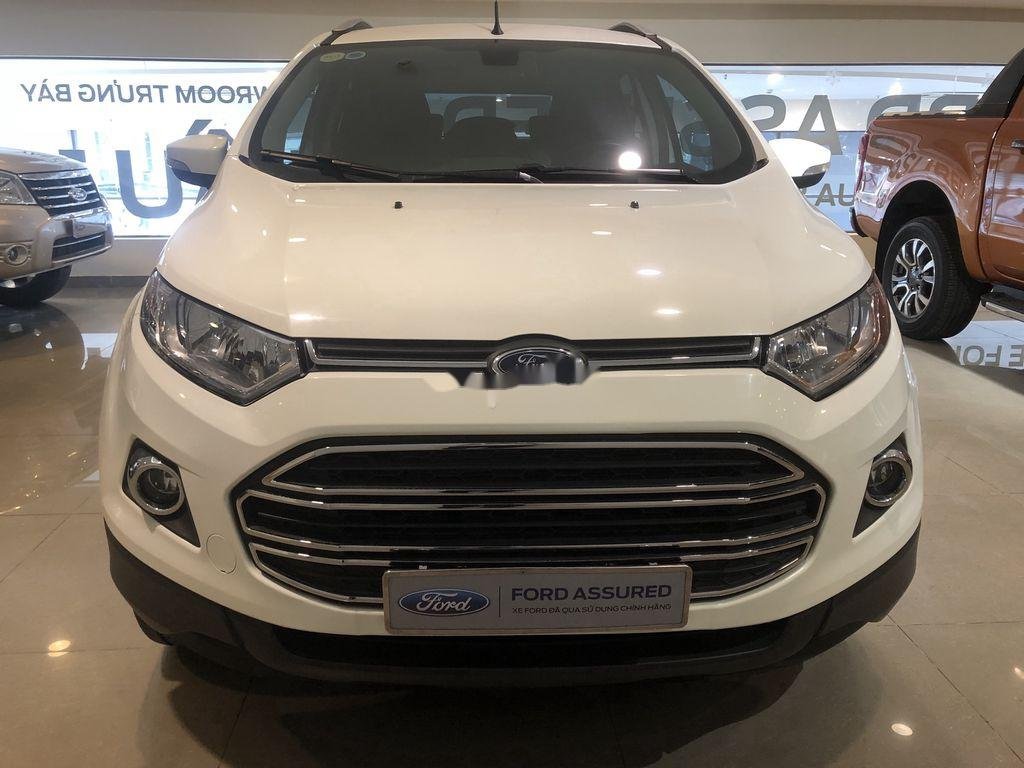 Ford EcoSport   2014 - Cần bán gấp Ford EcoSport đời 2014, màu trắng, giá chỉ 409 triệu