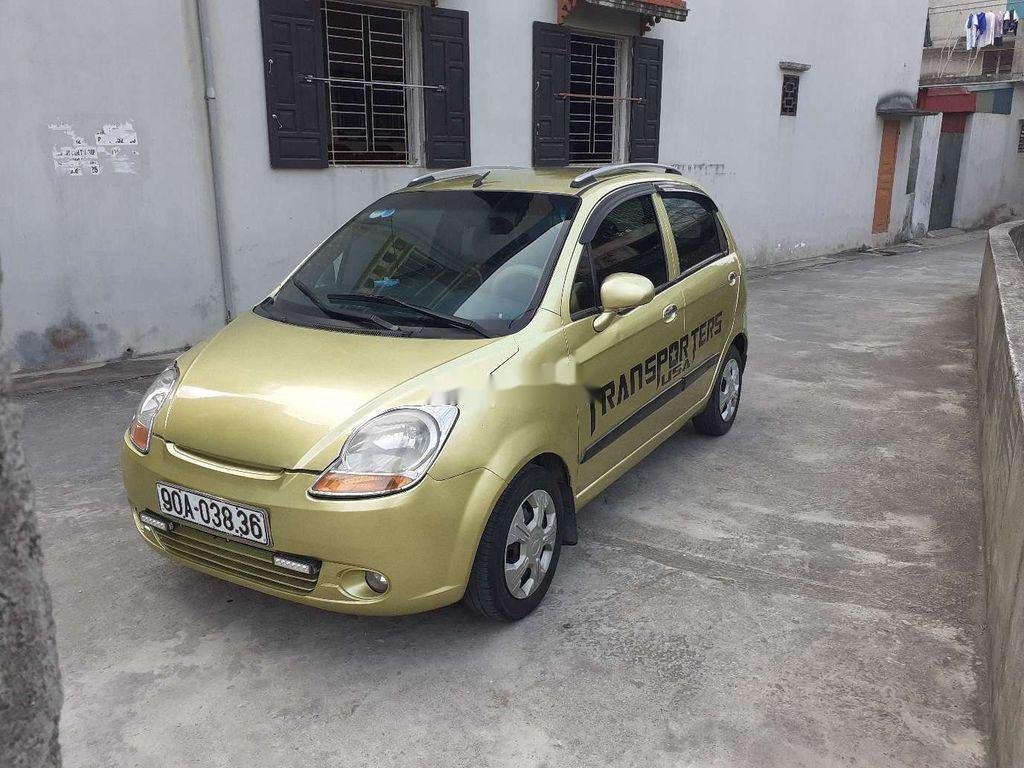 Chevrolet Spark 2010 - Bán Chevrolet Spark sản xuất 2010, màu vàng giá cạnh tranh