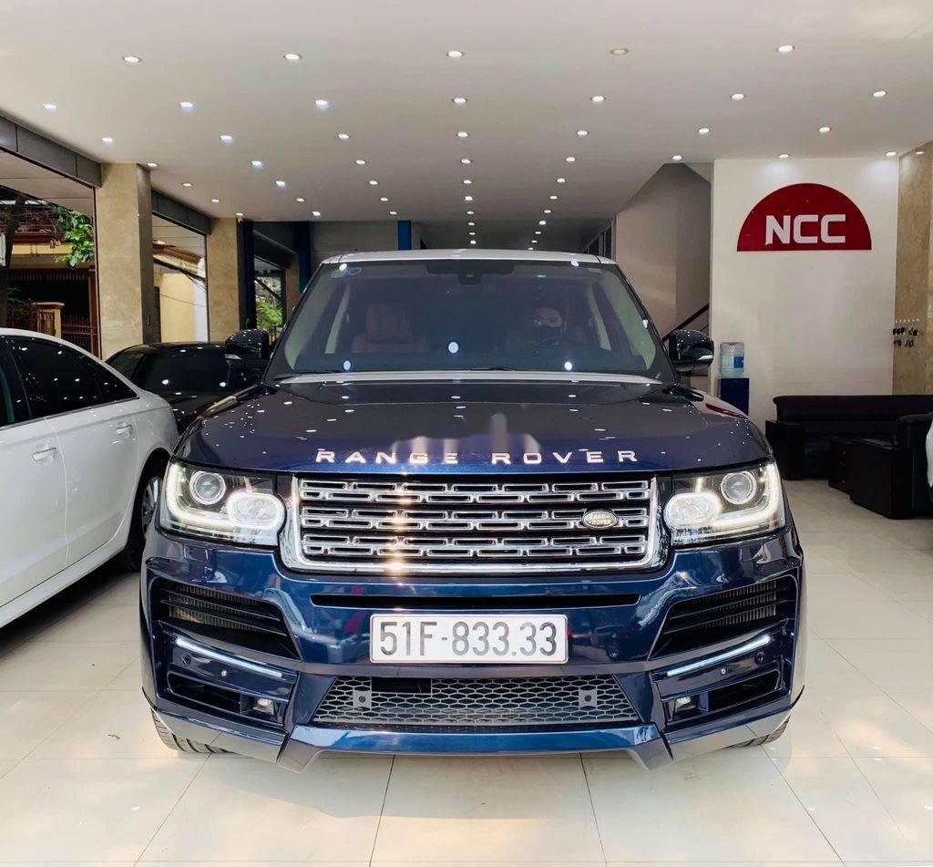 LandRover   2014 - Bán LandRover Range Rover 2014, màu xanh lam, nhập khẩu 