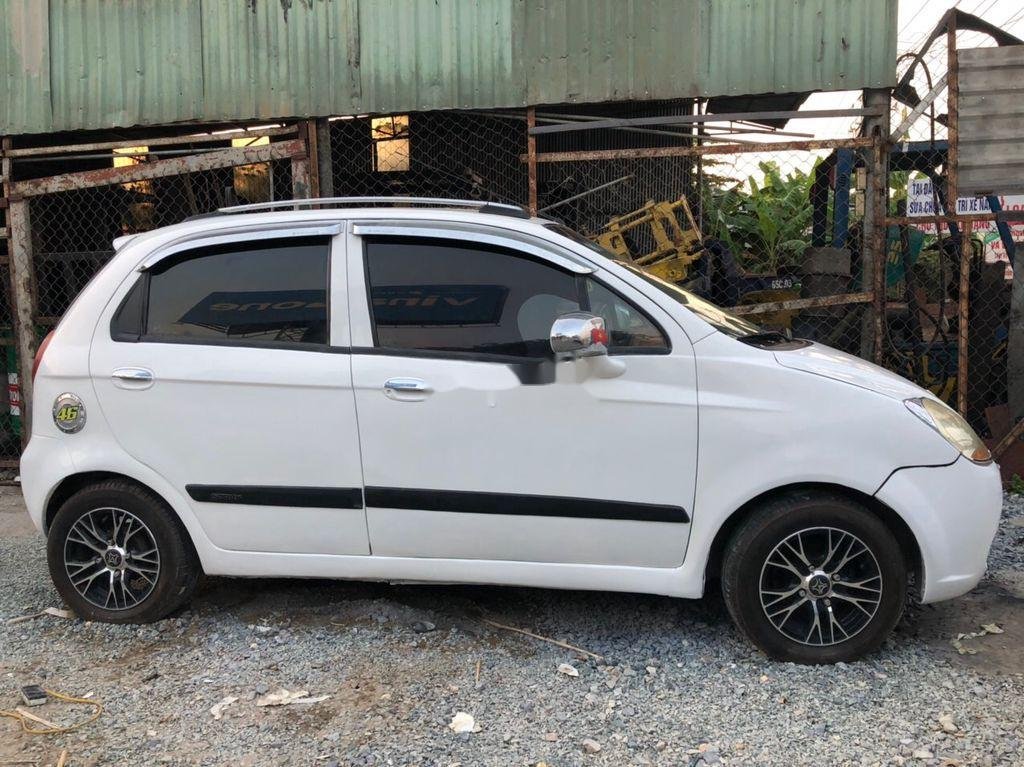 Chevrolet Spark   2008 - Cần bán gấp Chevrolet Spark năm sản xuất 2008, màu trắng, nhập khẩu 