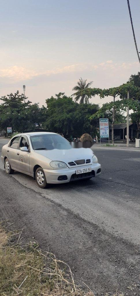 Daewoo Lanos   2003 - Cần bán gấp Daewoo Lanos đời 2003, màu bạc, 62tr