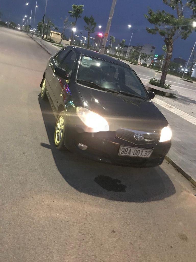 Toyota Vios   2007 - Bán ô tô Toyota Vios đời 2007, màu đen, nhập khẩu  