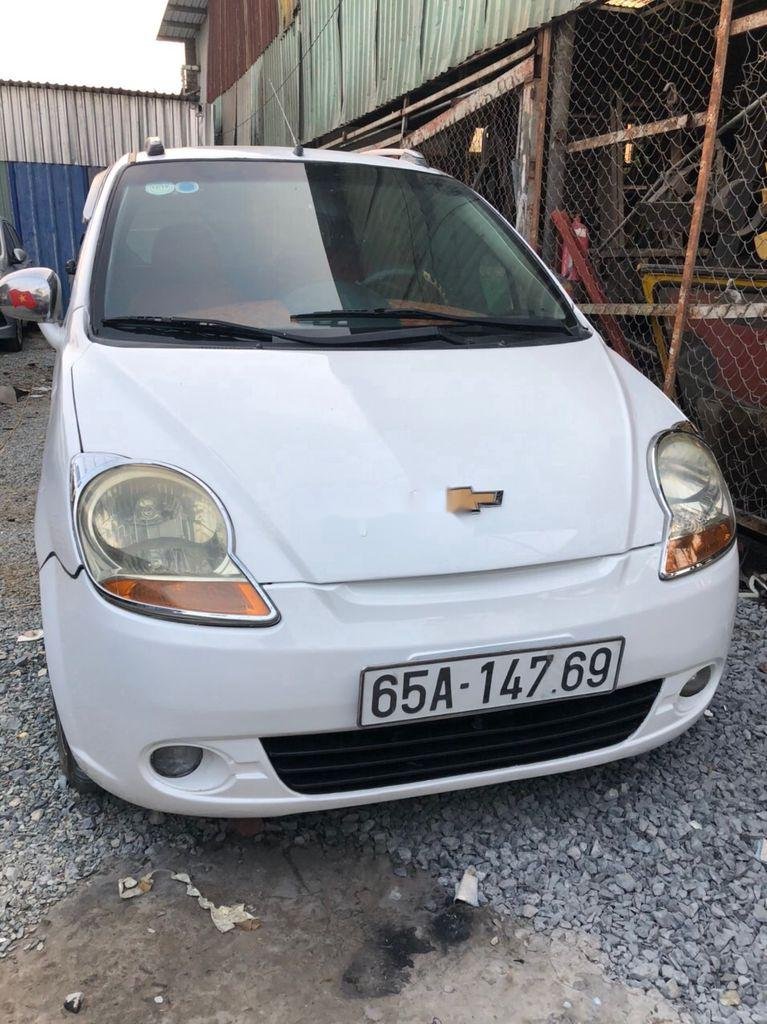 Chevrolet Spark   2008 - Cần bán gấp Chevrolet Spark năm sản xuất 2008, màu trắng, nhập khẩu 