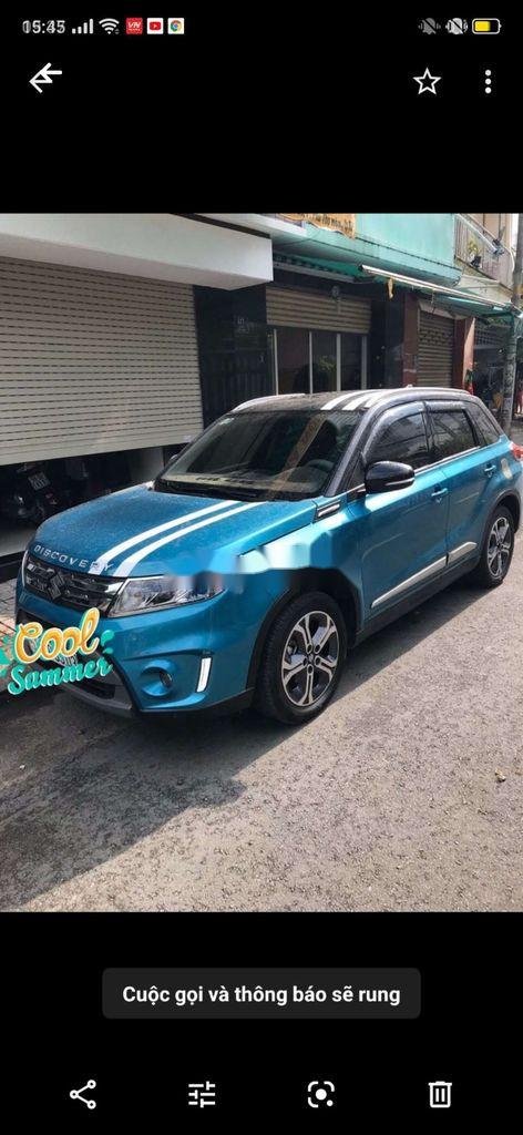 Suzuki Vitara 2017 - Cần bán xe Suzuki Vitara năm sản xuất 2017, màu xanh lam, nhập khẩu nguyên chiếc xe gia đình