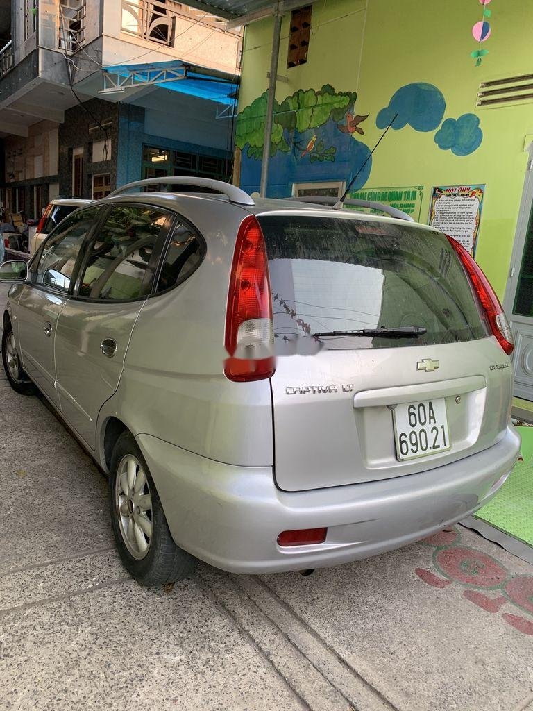 Chevrolet Vivant   2009 - Bán xe Chevrolet Vivant 2009, màu bạc, chính chủ, giá 205tr