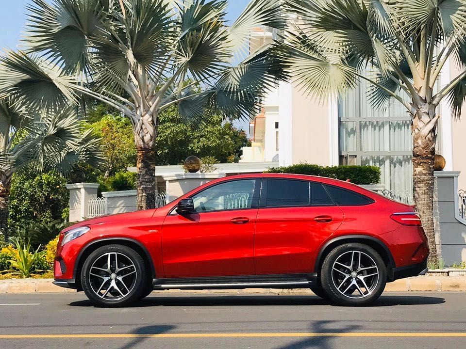 Mercedes-Benz GLE-Class GLE 450 Coupe 2016 - Bán Mercedes GLE 450 Coupe năm sản xuất 2016, màu đỏ, xe nhập