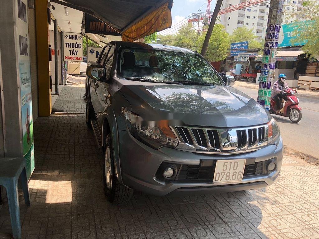 Mitsubishi Triton   2016 - Bán Mitsubishi Triton 2016, màu xám, nhập khẩu 