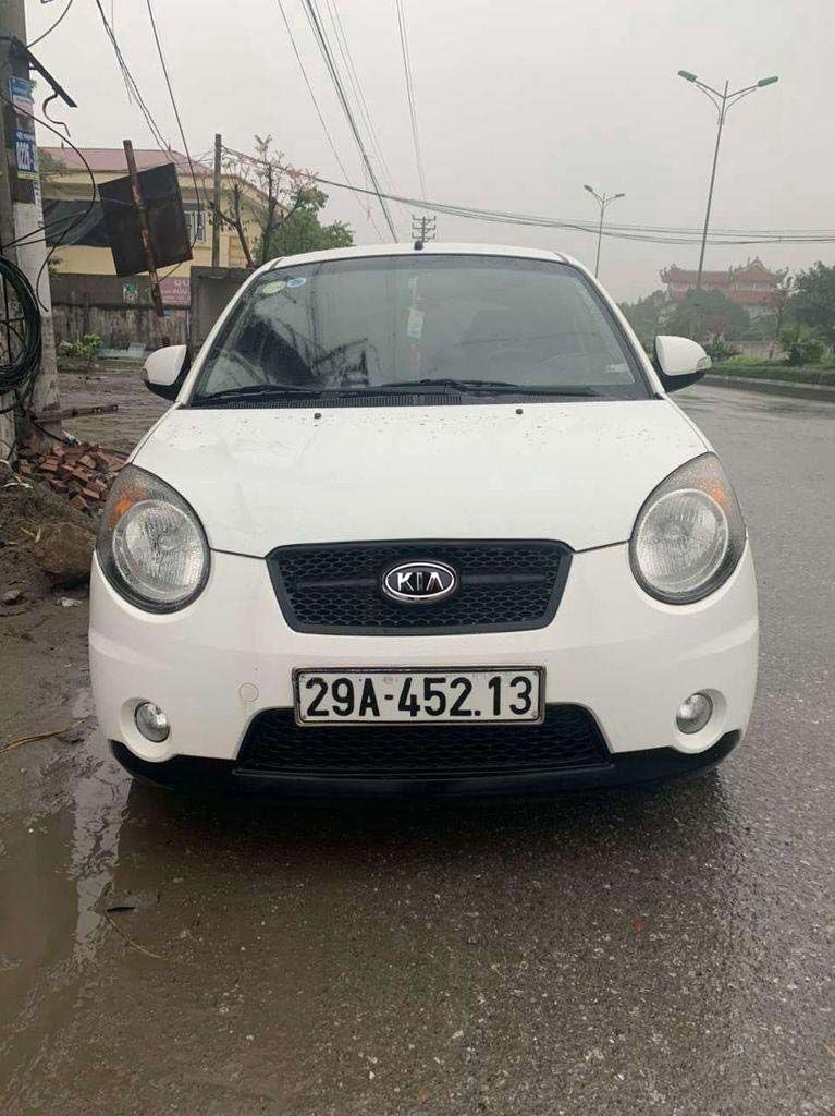 Kia Morning   2009 - Bán Kia Morning năm sản xuất 2009, màu trắng, nhập khẩu