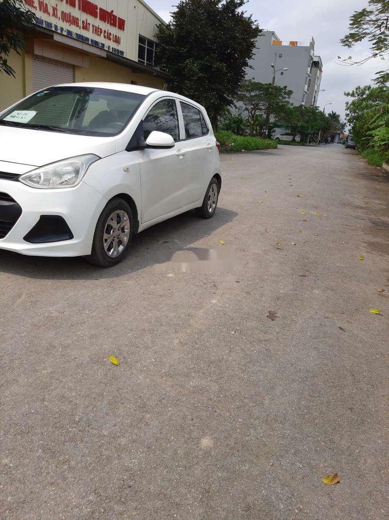 Hyundai Grand i10   2014 - Bán Hyundai Grand i10 đời 2014, màu trắng, nhập khẩu 