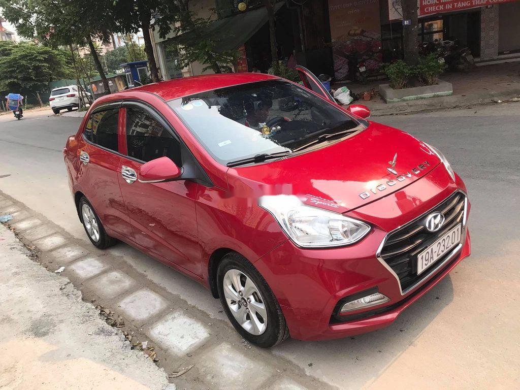 Hyundai Grand i10   2017 - Cần bán Hyundai Grand i10 2017, màu đỏ