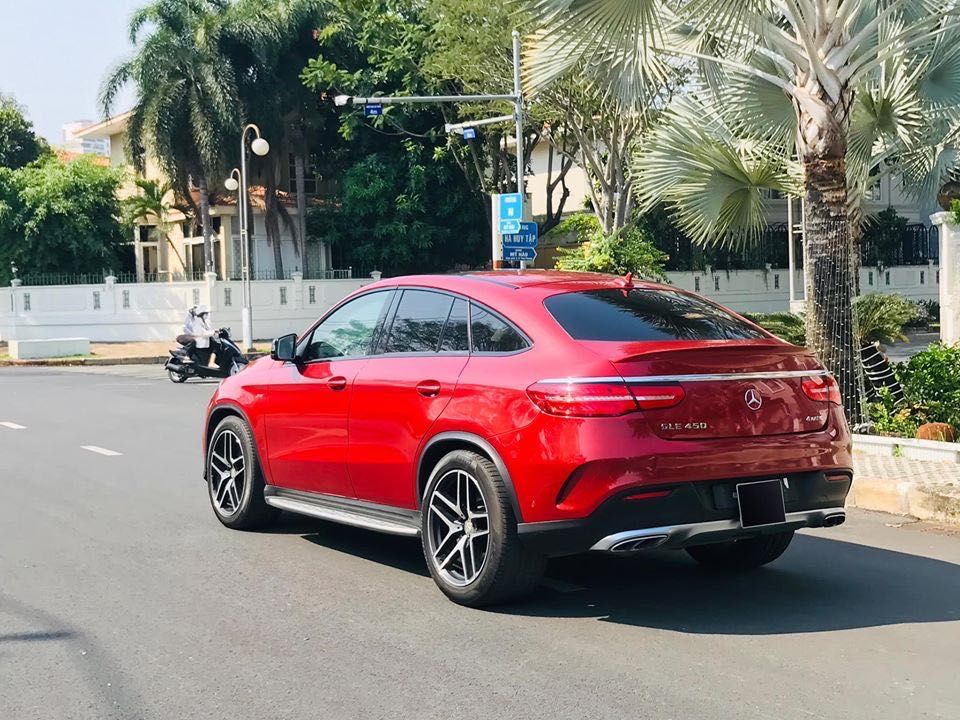 Mercedes-Benz GLE-Class GLE 450 Coupe 2016 - Bán Mercedes GLE 450 Coupe năm sản xuất 2016, màu đỏ, xe nhập