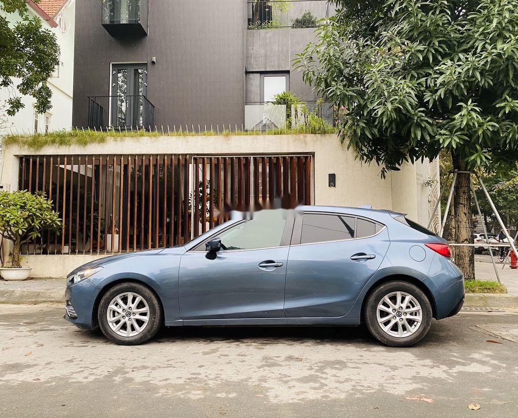 Mazda 3   2015 - Bán ô tô Mazda 3 đời 2015, màu xanh, giá 515tr