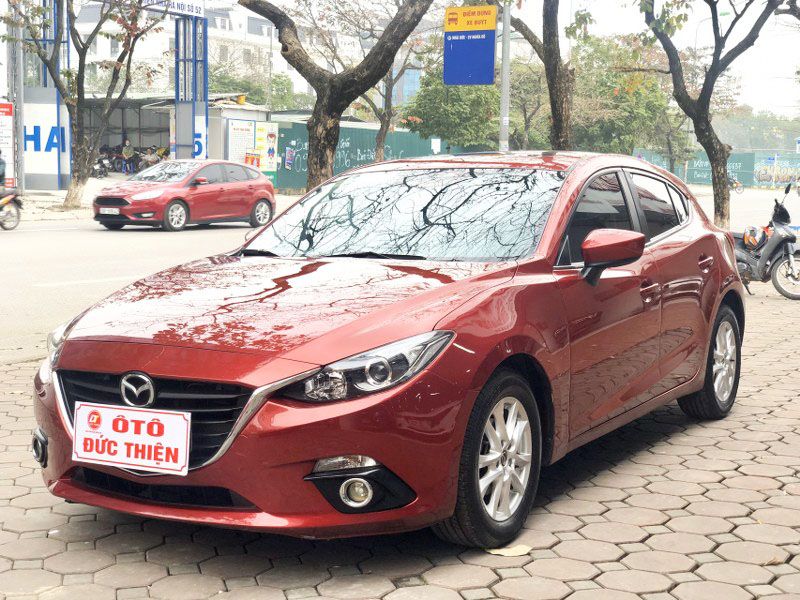 Mazda 3 2015 - Ô Tô Đức Thiện bán nhanh chiếc Mazda 3 1.5AT, đời 2015, màu đỏ, giao nhanh