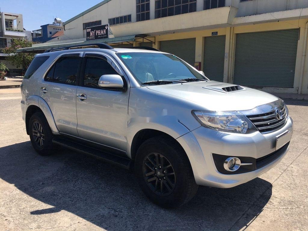 Toyota Fortuner   2016 - Cần bán lại xe Toyota Fortuner sản xuất năm 2016, màu bạc