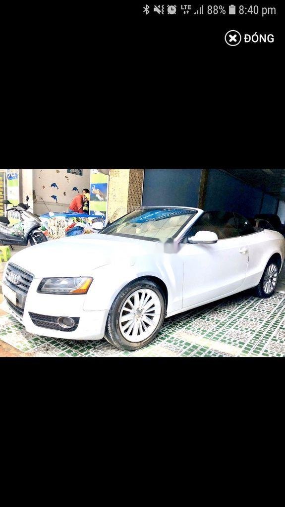 Audi A5   2008 - Bán xe Audi A5 sản xuất 2008, màu trắng, nhập khẩu  