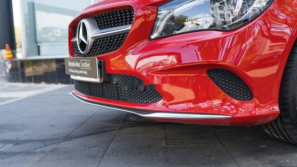 Mercedes-Benz CLA class   2018 - Cần bán xe Mercedes CLA200 sản xuất 2018, màu đỏ, nhập khẩu