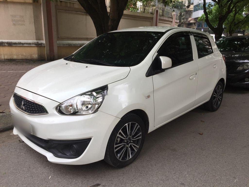 Mitsubishi Mirage   2018 - Cần bán gấp Mitsubishi Mirage đời 2018, màu trắng, nhập khẩu chính chủ, giá 302tr