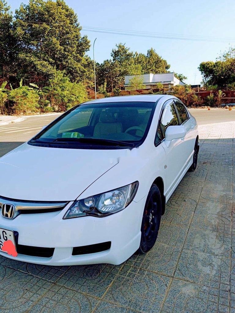 Honda Civic     2007 - Cần bán gấp Honda Civic sản xuất năm 2007, màu trắng  