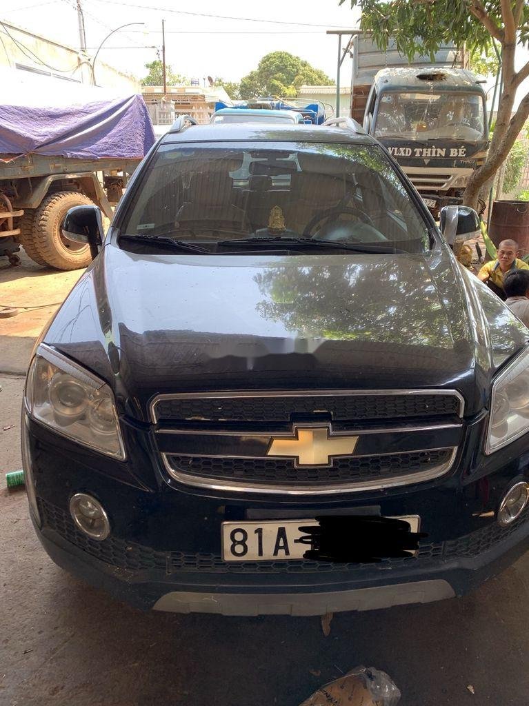 Chevrolet Captiva   2006 - Cần bán Chevrolet Captiva 2006, màu đen, nhập khẩu, số sàn