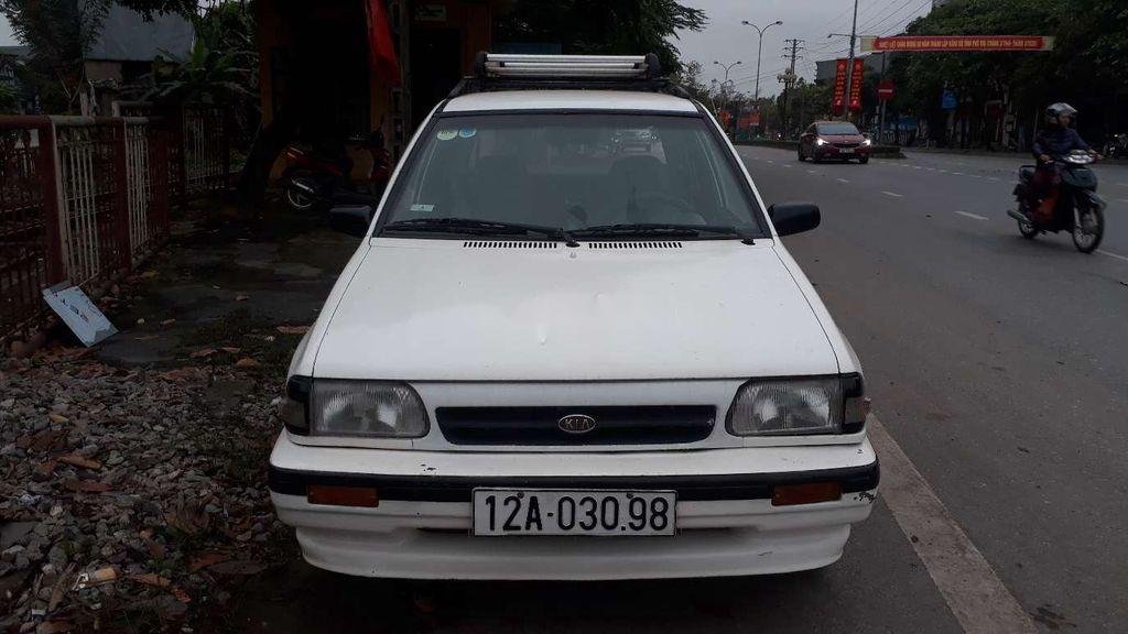 Kia CD5   2002 - Bán ô tô cũ Kia CD5 đời 2002, màu trắng