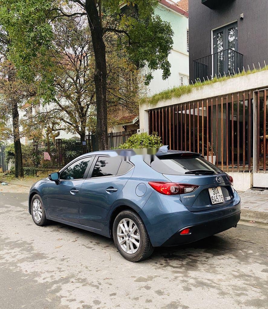 Mazda 3   2015 - Bán ô tô Mazda 3 đời 2015, màu xanh, giá 515tr