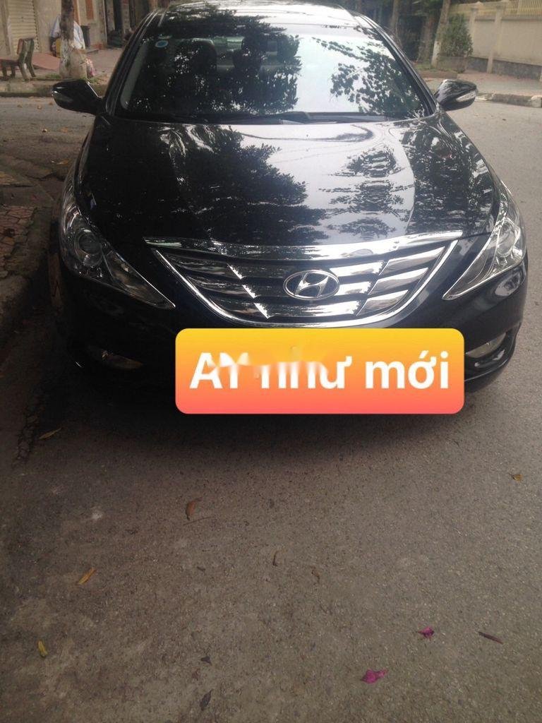 Hyundai Sonata   2011 - Bán Hyundai Sonata đời 2011, màu đen, nhập khẩu 