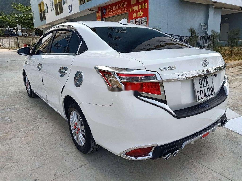 Toyota Vios   2014 - Cần bán Toyota Vios đời 2014, màu trắng, nhập khẩu  