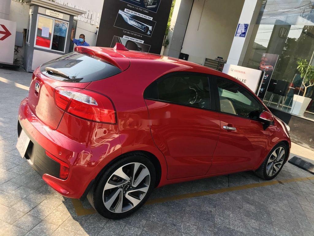 Kia Rio   2015 - Bán Kia Rio sản xuất 2015, màu đỏ, xe nhập, xe gia đình