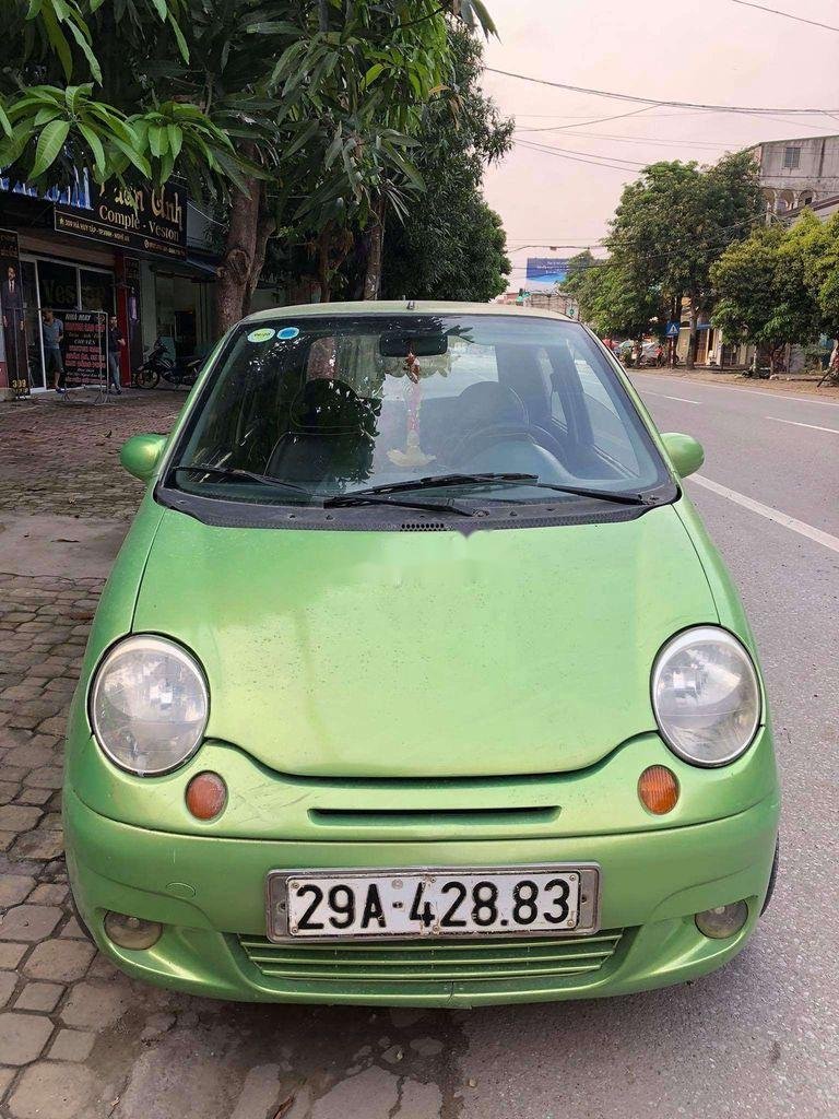 Daewoo Matiz   2004 - Bán xe Daewoo Matiz năm 2004, màu xanh lục, xe nhập