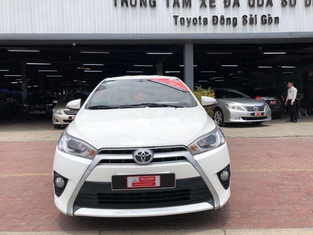 Toyota Yaris   2016 - Bán Toyota Yaris đời 2016, màu trắng, xe nhập xe gia đình