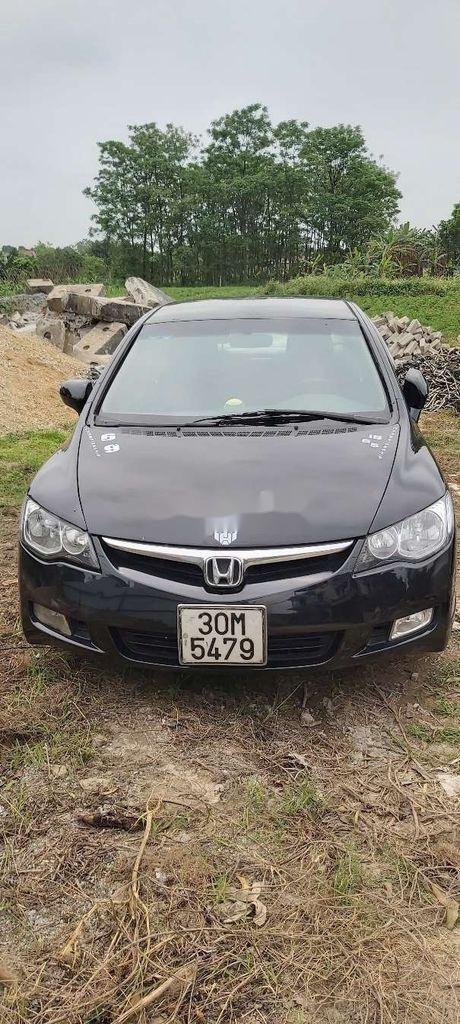 Honda Civic   2007 - Bán Honda Civic năm 2007, màu đen, nhập khẩu 