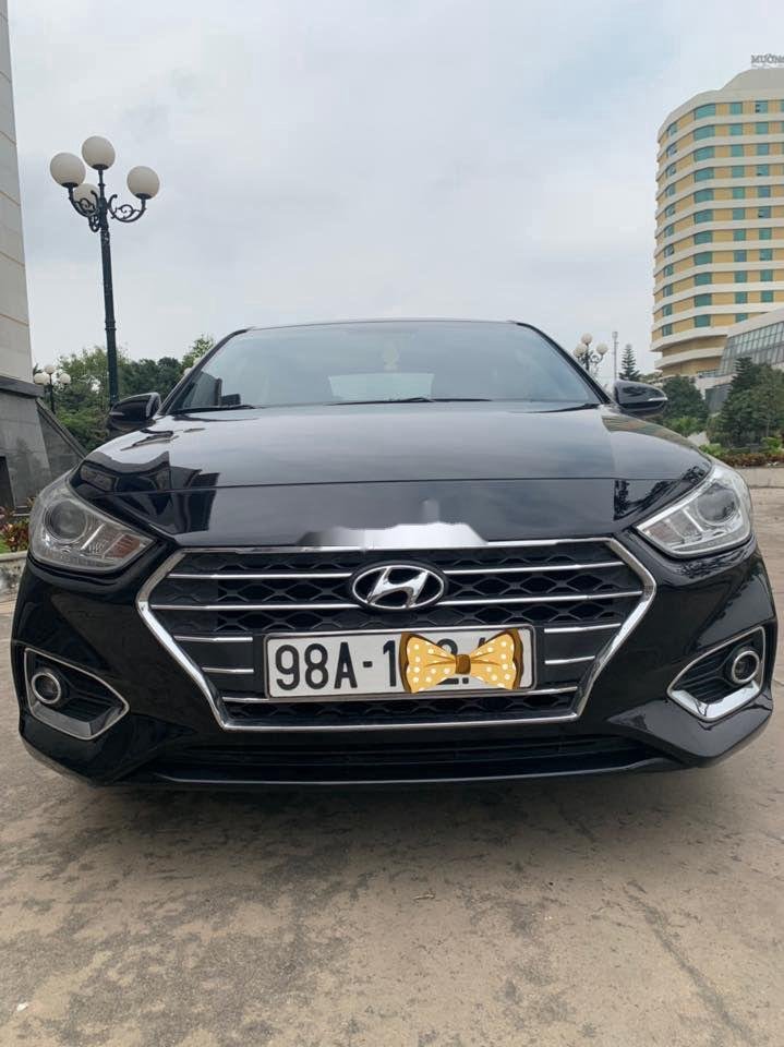 Hyundai Accent   2018 - Bán ô tô Hyundai Accent đời 2018, màu đen như mới