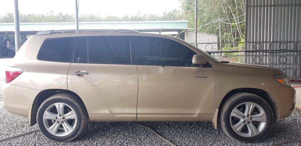 Toyota Highlander   2009 - Bán Toyota Highlander đời 2009, màu kem (be), nhập khẩu, giá 980tr